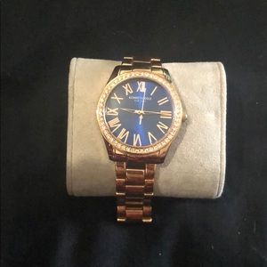 Rose gold Kenneth Cole watch